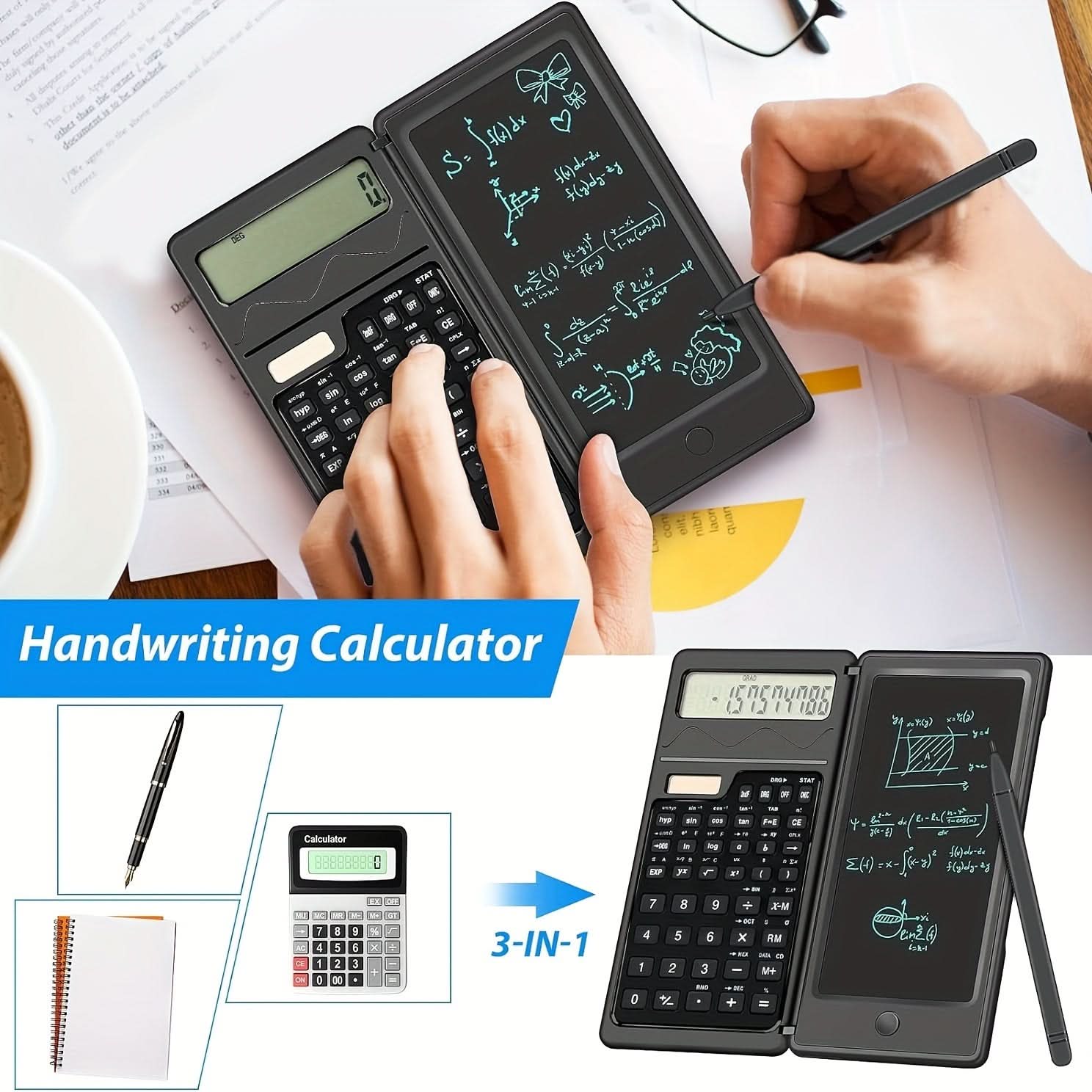 6-Inch Ultra-Thin Erasable LCD Writing Board