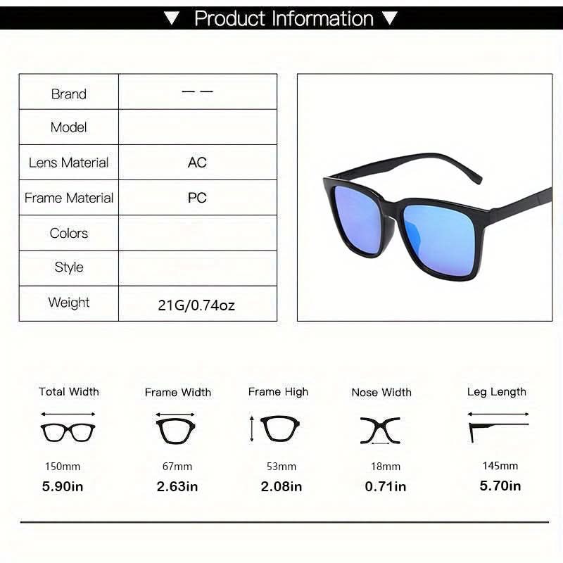 Y2K Trendy Polarized Sports Glasses – Stylish UV Protection