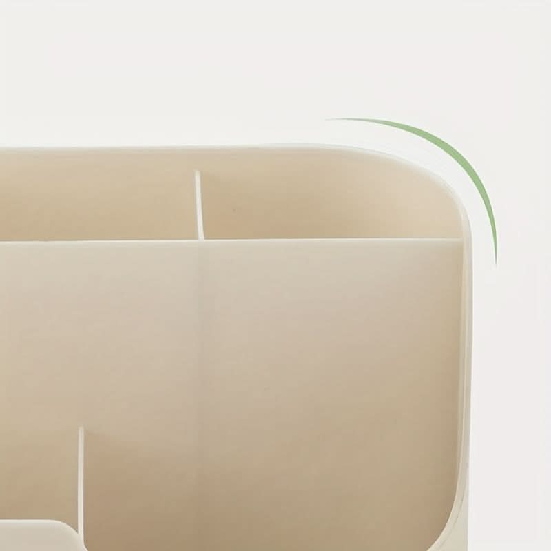 5-Compartment Plastic Desk Organizer for Supplies