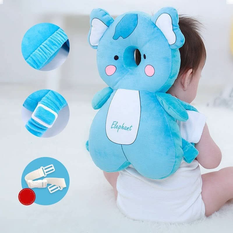 Baby Toddler Headrest Pillow – Soft Polyester Anti-Fall Head Protector for Baby Toddler