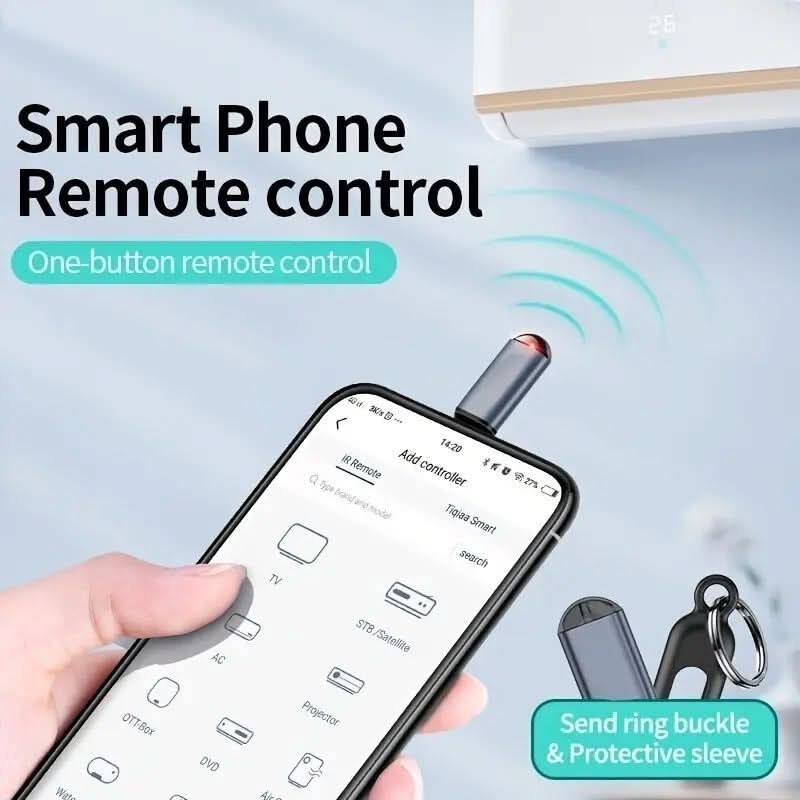 Type-C Universal IR Remote Control Adapter