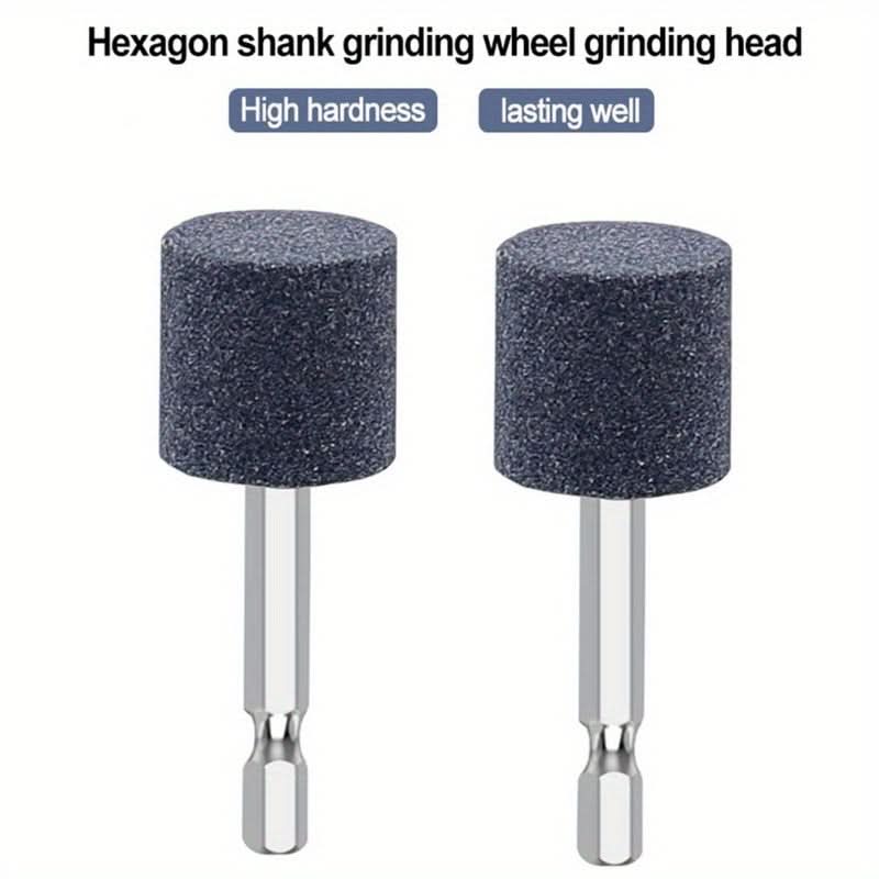 2-Piece Hexagonal Shaft Grinding Drill Tool