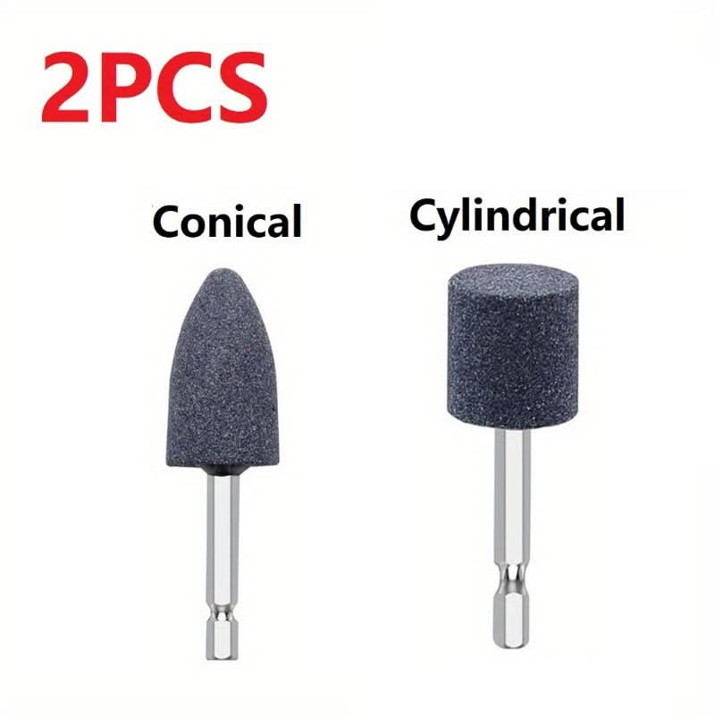 2-Piece Hexagonal Shaft Grinding Drill Tool