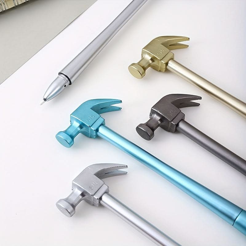 10-Pack Hammer-Shaped Gel Pens – Assorted Colors