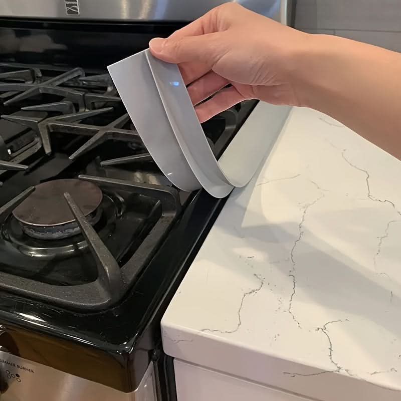 2-Pack Silicone Kitchen Gap Covers – Heat, Water & Stain Resistant Seals