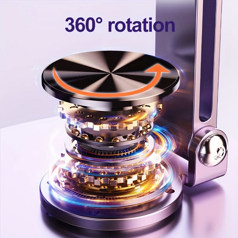 Adjustable Purple Metal Phone Stand for Tablets