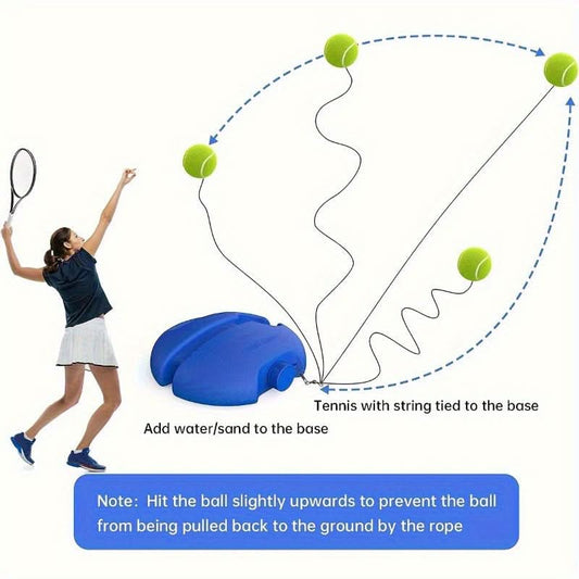 High-Elastic Tennis Trainer Set – Solo Practice Aid