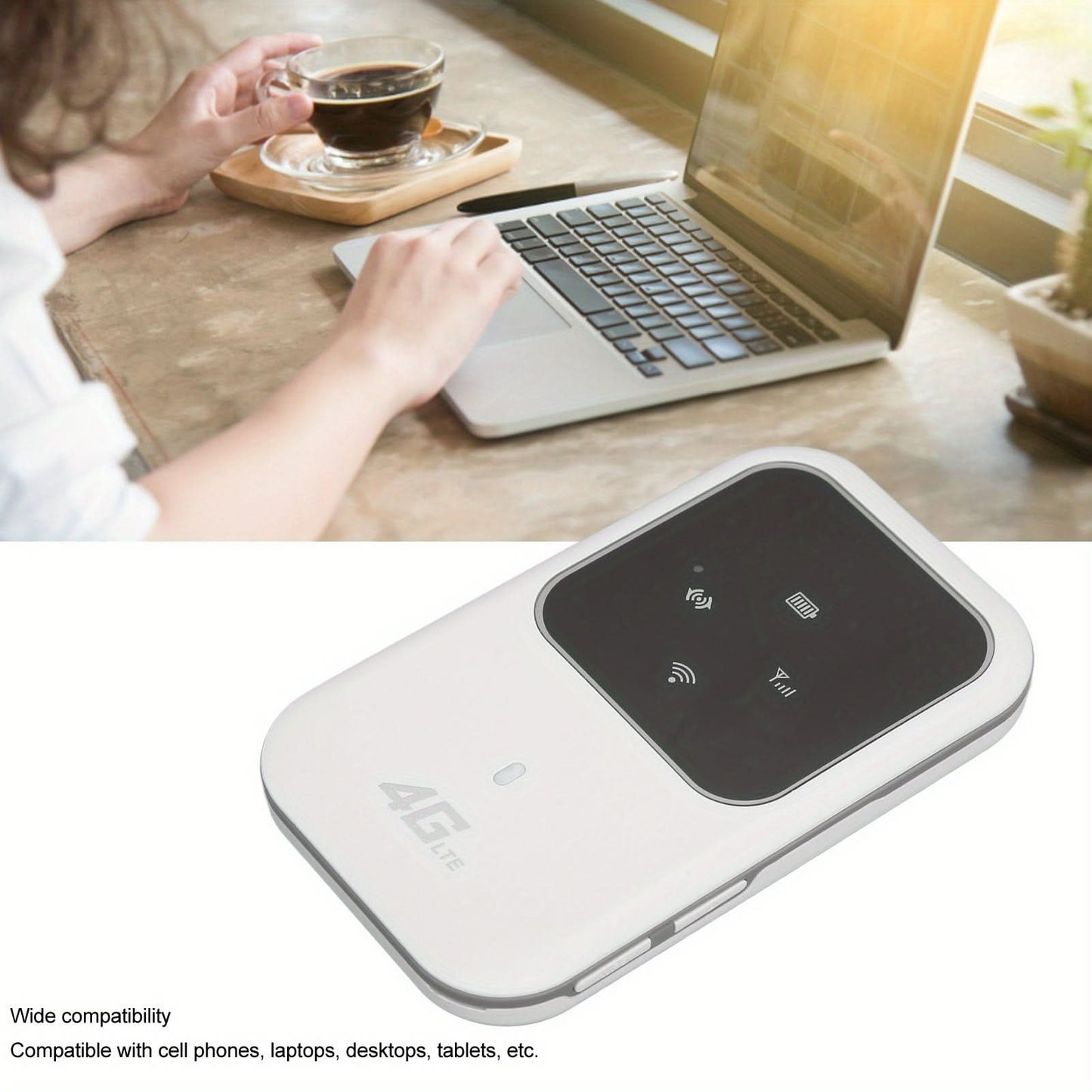 Portable 4G WiFi Hotspot with LED Display