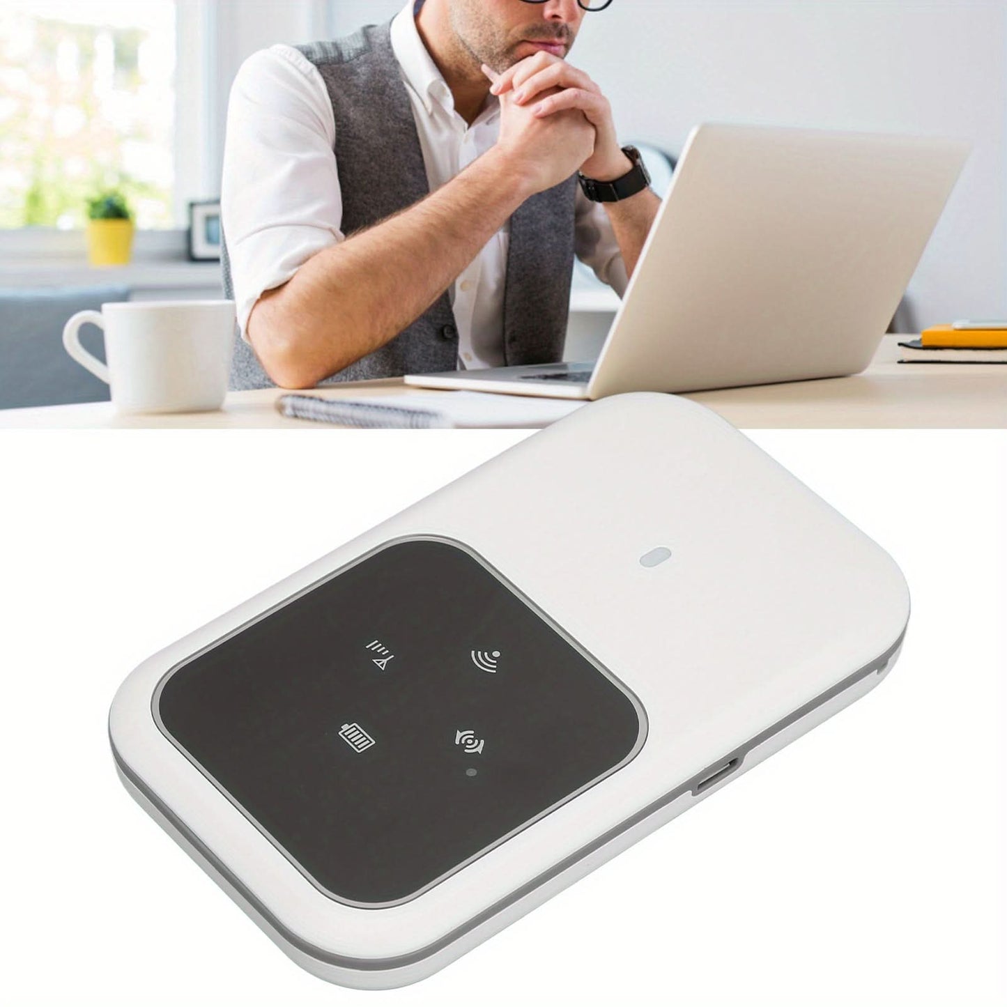 Portable 4G WiFi Hotspot with LED Display