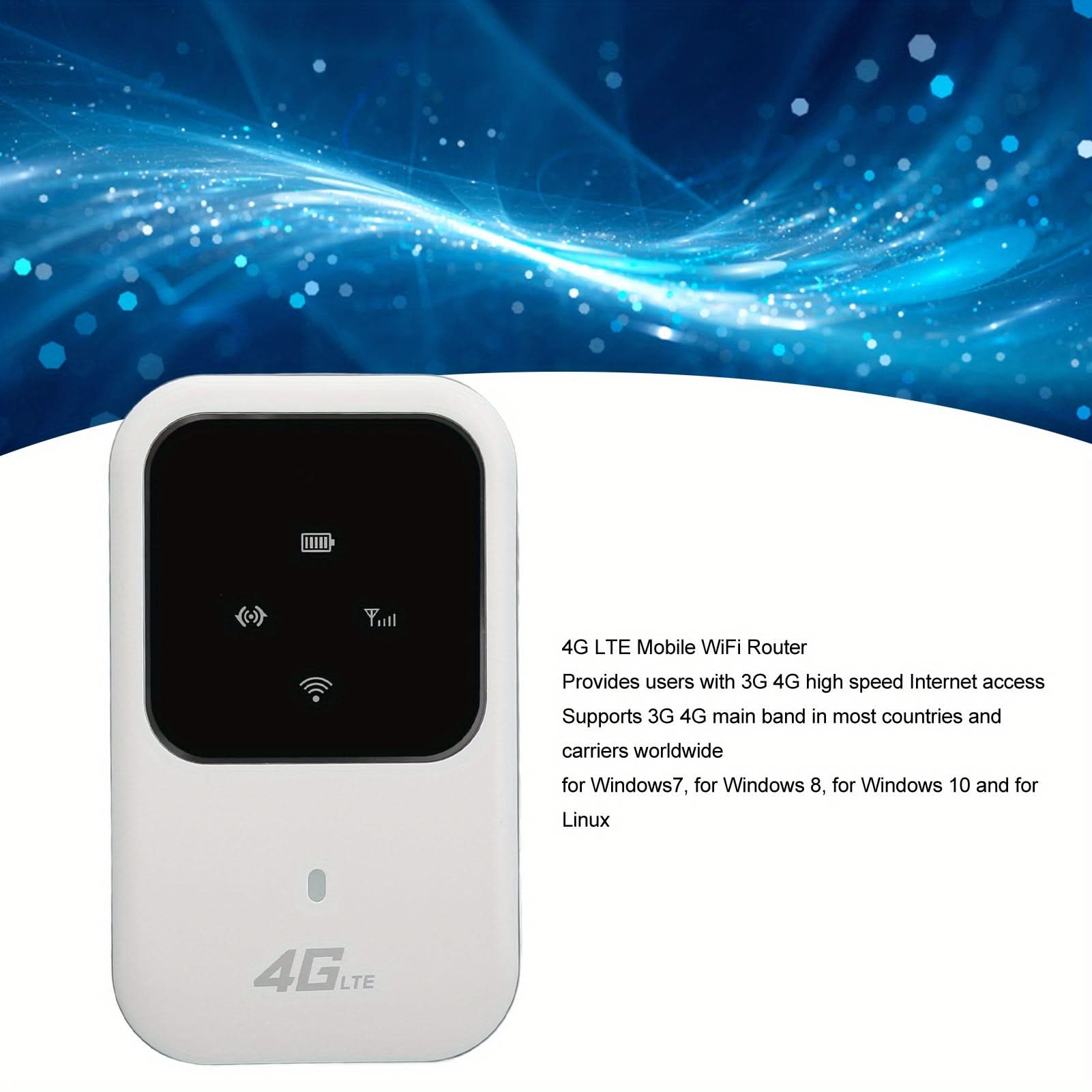 Portable 4G WiFi Hotspot with LED Display