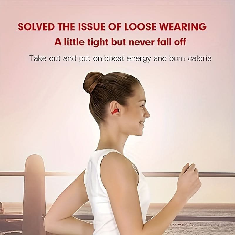Crystal Clear Wireless Open Ear Headphones, TWS Earbuds