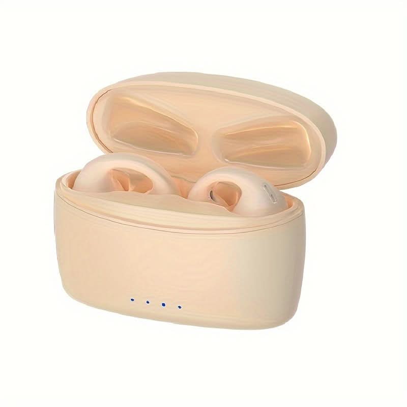 Crystal Clear Wireless Open Ear Headphones, TWS Earbuds