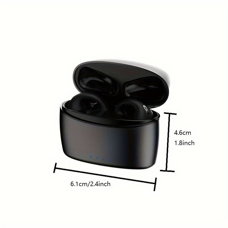 Crystal Clear Wireless Open Ear Headphones, TWS Earbuds