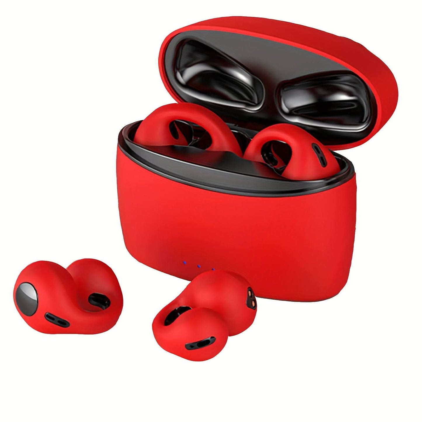 Crystal Clear Wireless Open Ear Headphones, TWS Earbuds