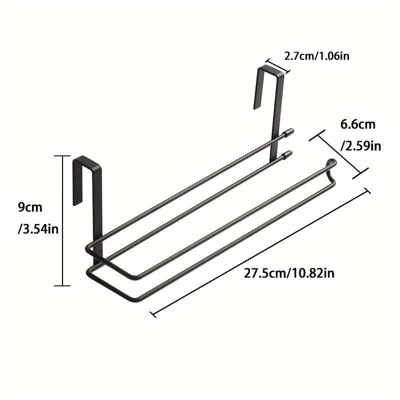 Self-Adhesive Carbon Steel Paper Towel Holder