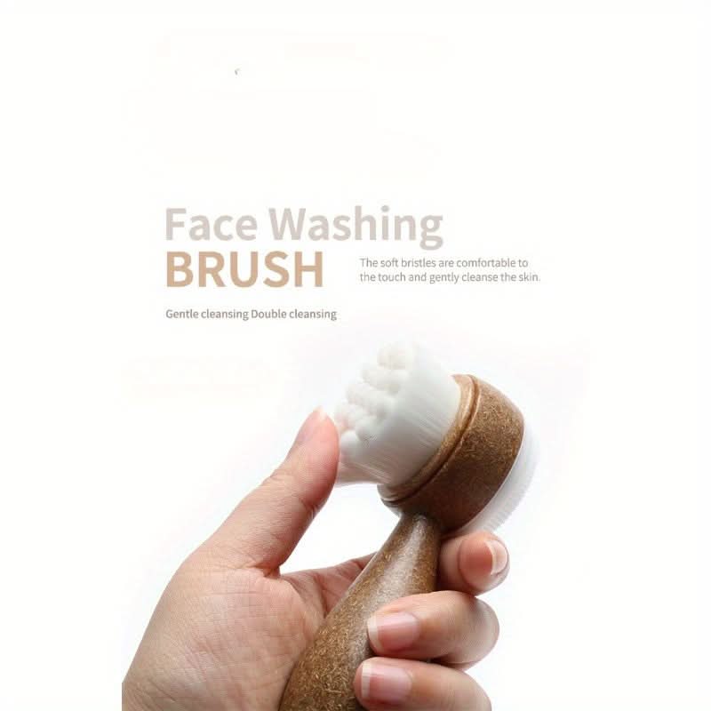 Coconut Mini Face Wash Brush