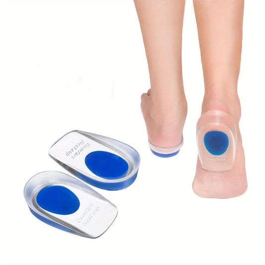 Gel Heel Pads for Heel Pain & Plantar Fasciitis – Shock-Absorbing Insoles