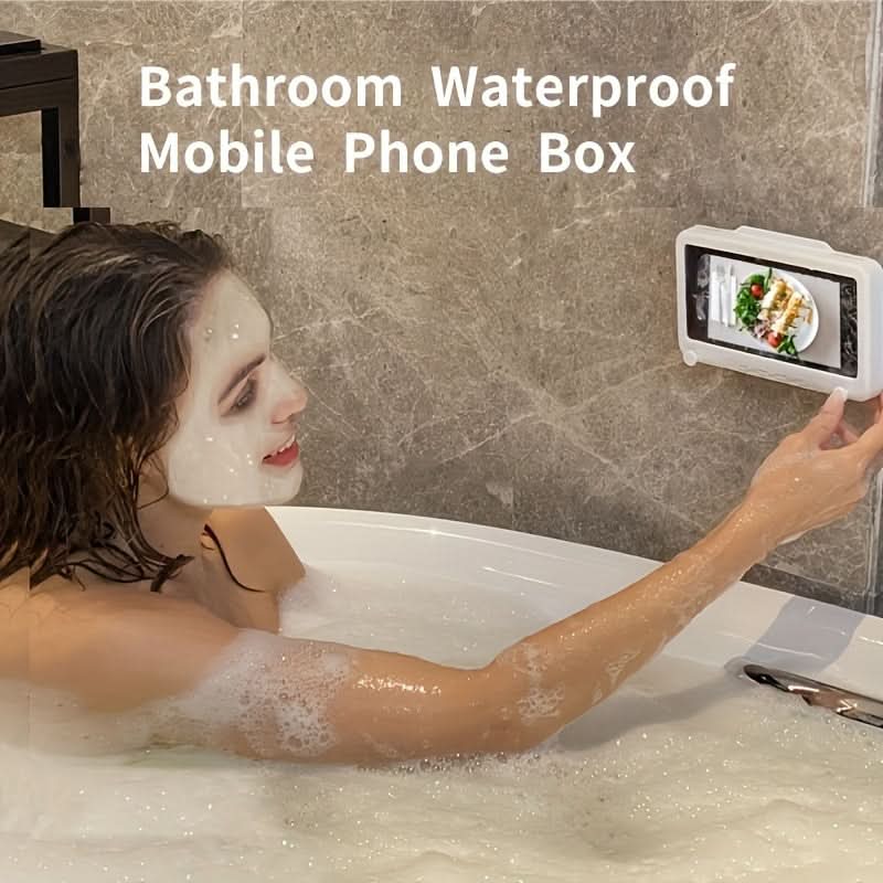 Waterproof Wall-Mount Shower Phone Holder