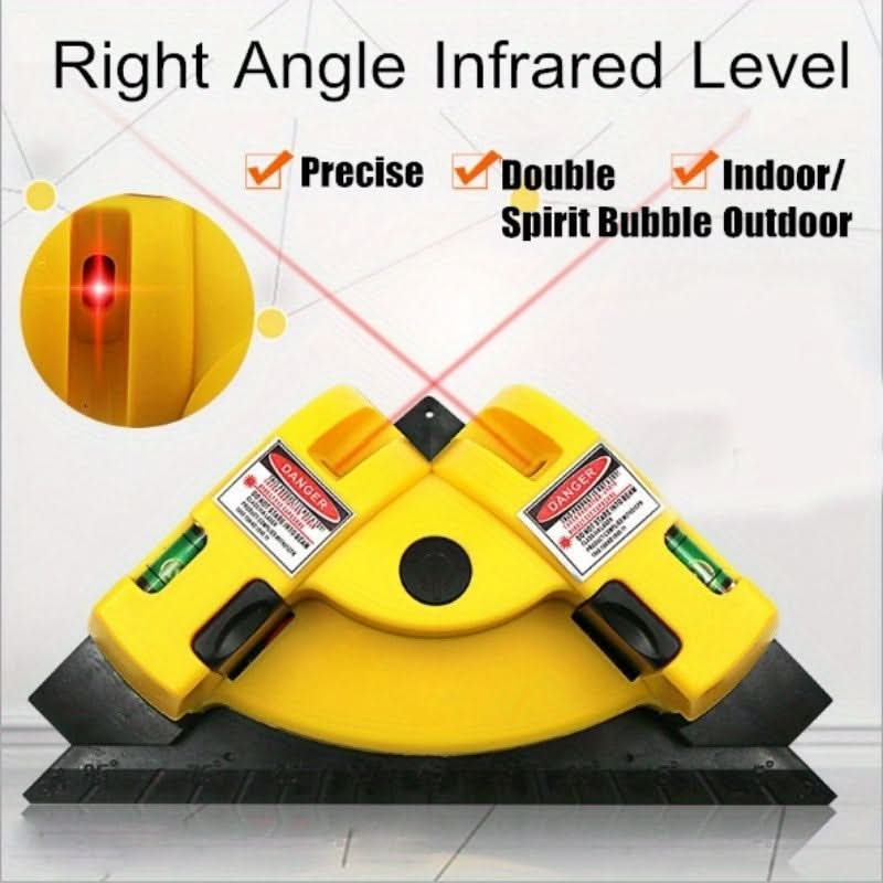Self-Leveling 90° Laser Level Tool
