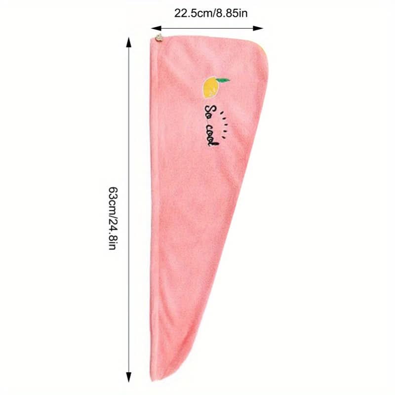 5PCS Quick-Dry Hair Towels for Women & Kids