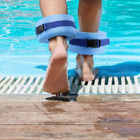 Foam Swimming Water Cuffs – Floating Ring Fitness Training Set with Quick Release Buckle