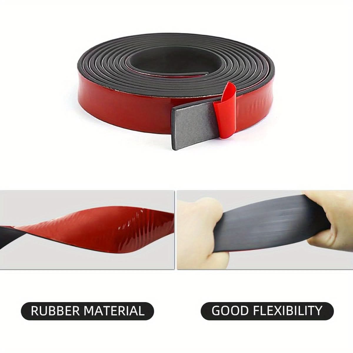 Waterproof Self-Adhesive Rubber Door Sealing Strip