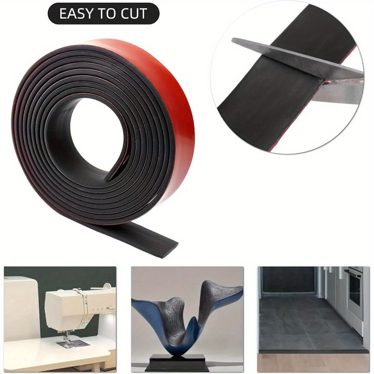 Waterproof Self-Adhesive Rubber Door Sealing Strip