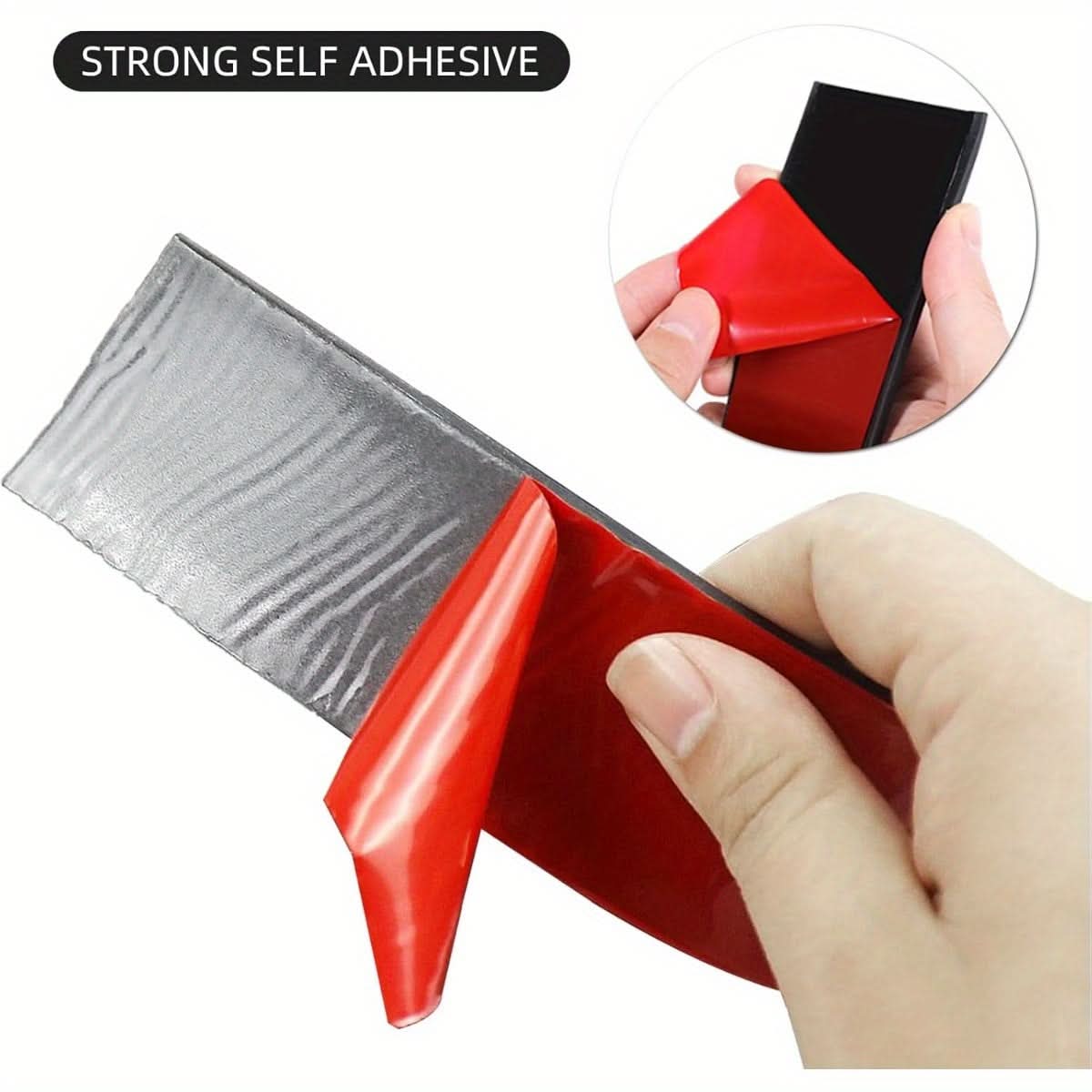 Waterproof Self-Adhesive Rubber Door Sealing Strip