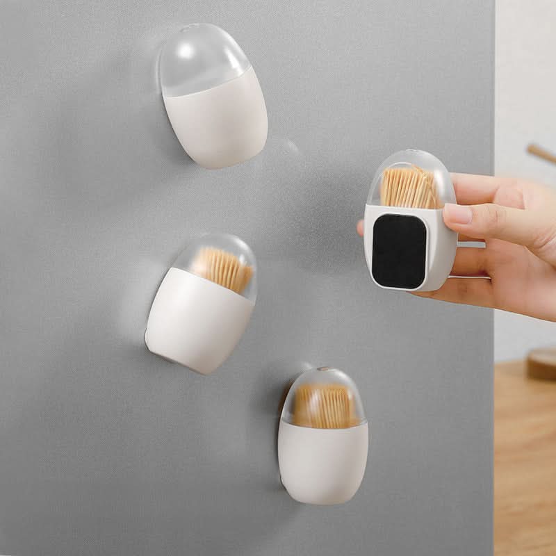 Magnetic Toothpick Holder – Fridge & Kitchen Storage