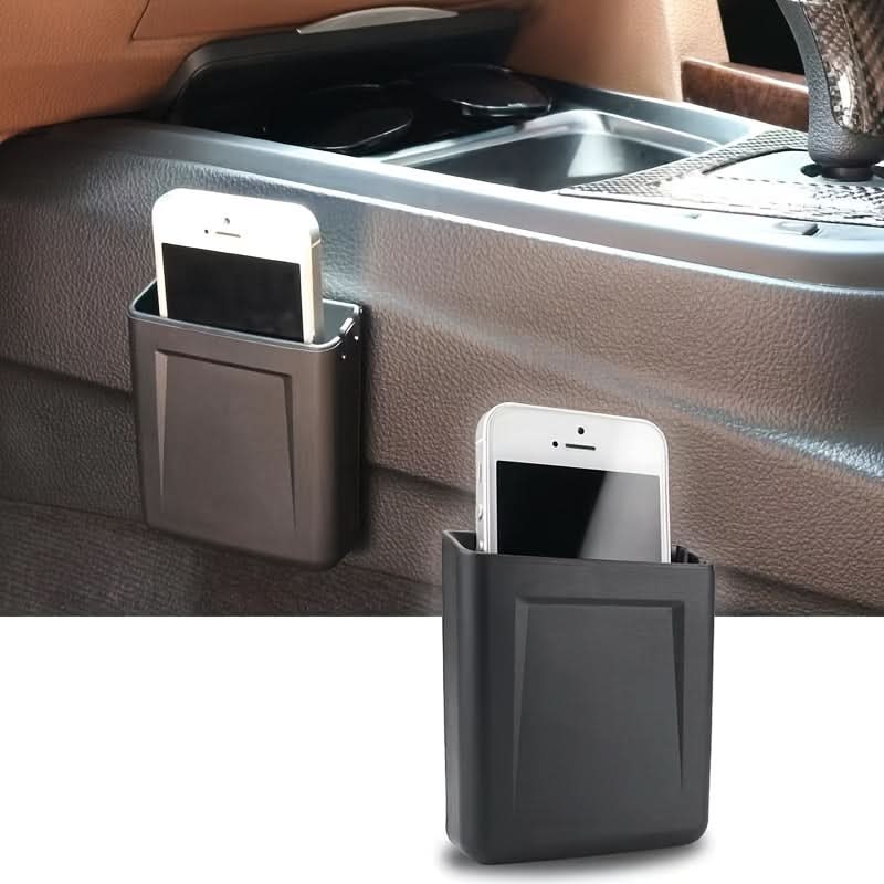 Durable Plastic Car Phone Holder – Easy Install Vehicle Organizer