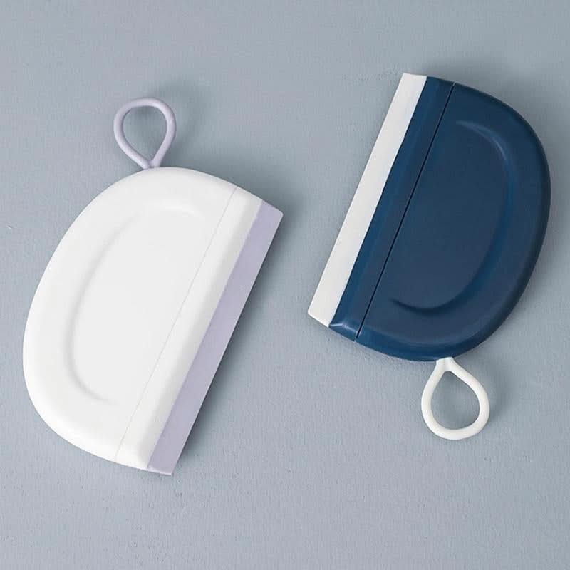 2Pcs Silicone Shower Squeegee for Glass & Windows