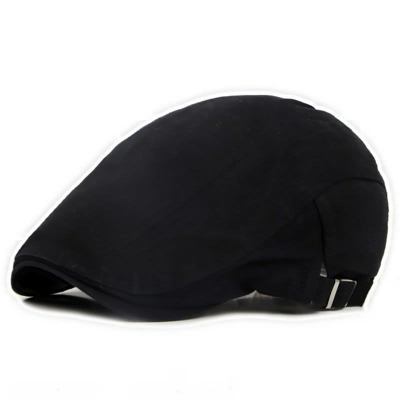 Men’s Ivy Newsboy Cap with Golf Visor – Lightweight Spandex, Cabbie Style