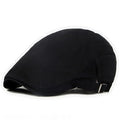 Men’s Ivy Newsboy Cap with Golf Visor – Lightweight Spandex, Cabbie Style