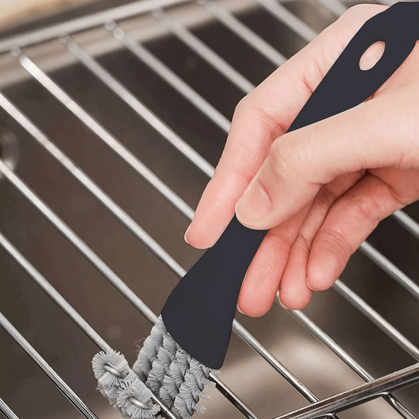 2-Piece Kitchen & Grill Cleaning Brush Set