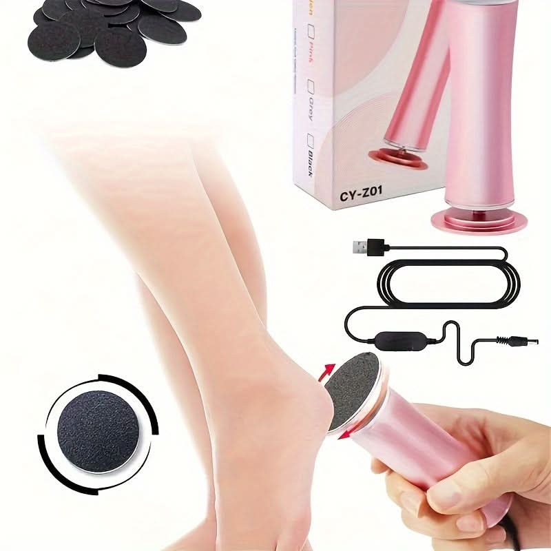 60-Piece Electric Foot Grinder Callus Remover Kit