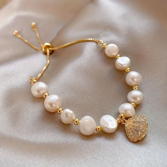Elegant Freshwater Pearl Bracelet