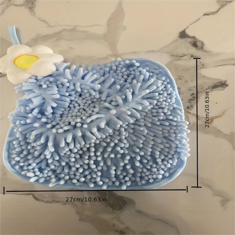 3-Piece Soft Kitchen & Hand Towel Set – Absorbent Floral Towels
