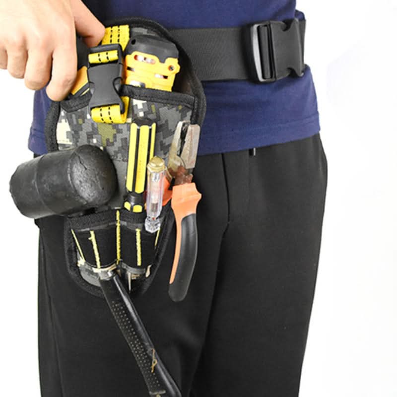 Electric Drill Tool Bag with Waterproof Fabric