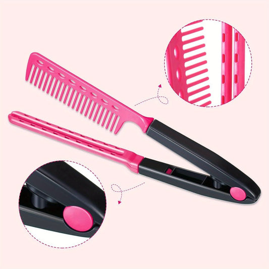Portable Folding Hair Comb – Detangling & Styling Tool