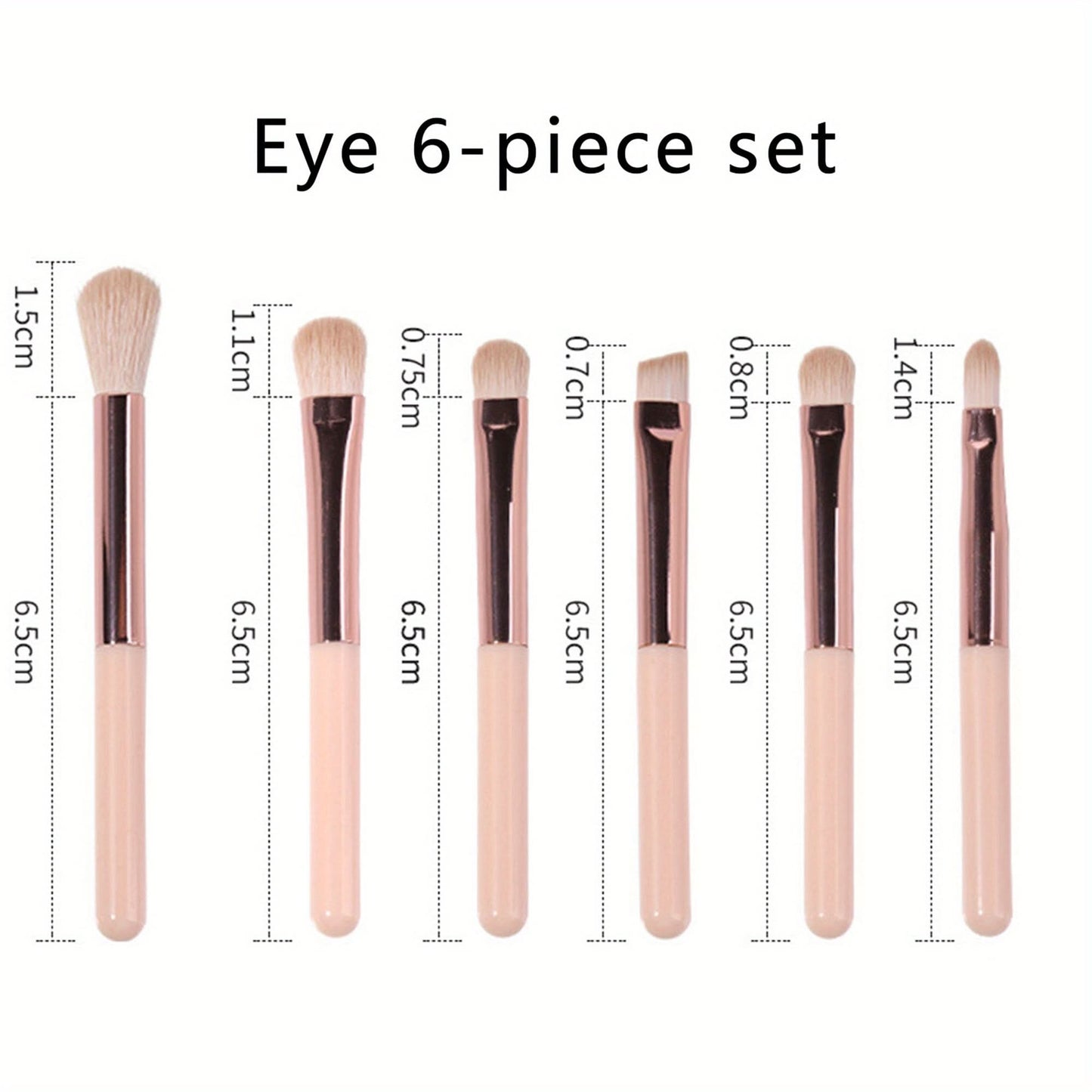 8-Piece Makeup Brush Set – Professional Powder