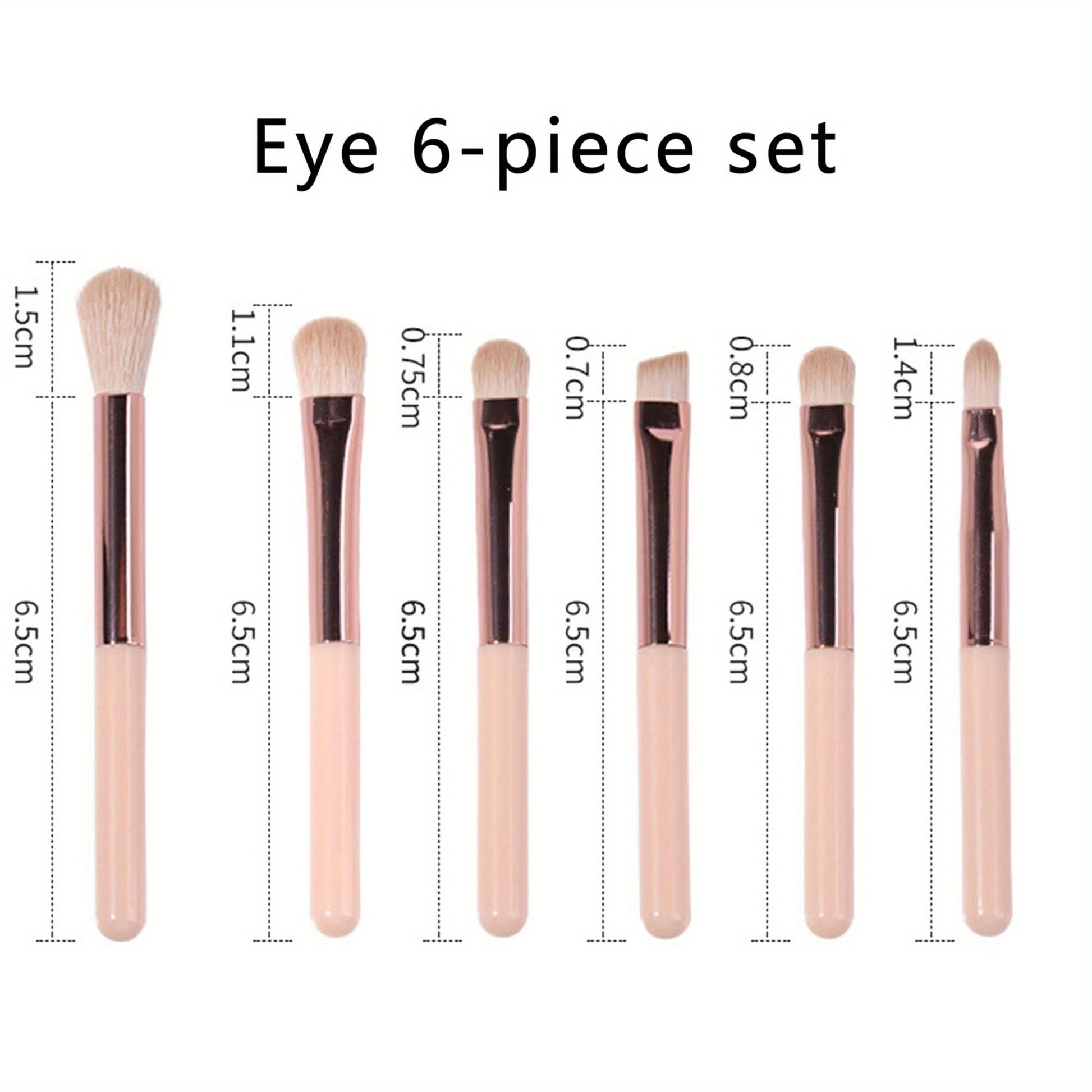 8-Piece Makeup Brush Set – Professional Powder