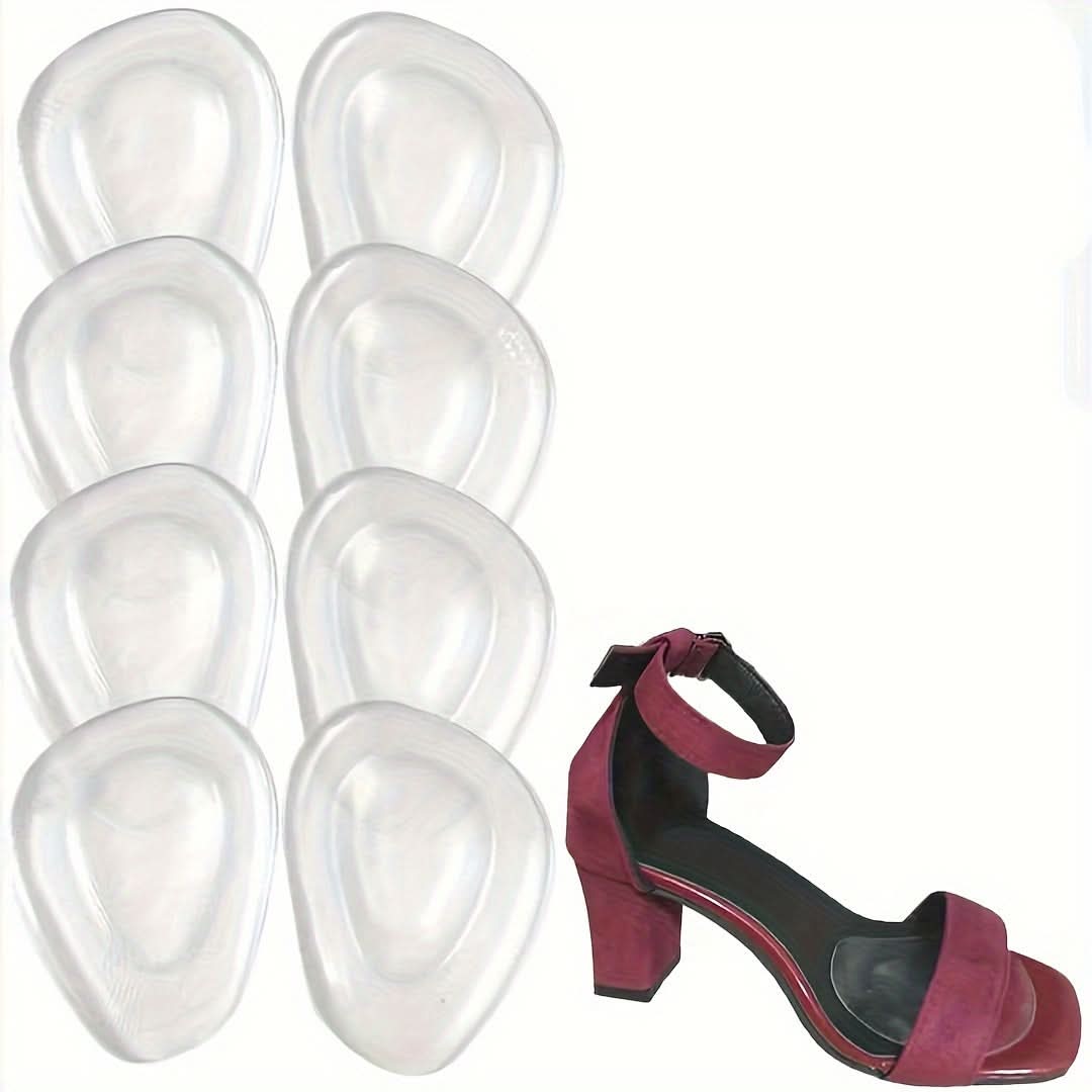 4pcs Non-Slip Gel Insoles for Foot Support