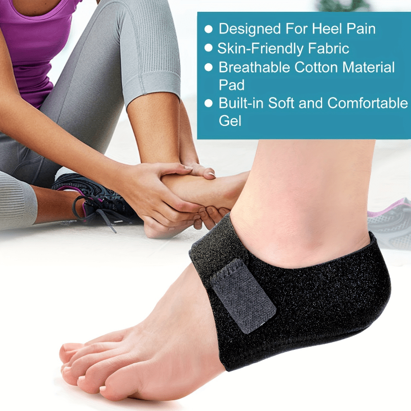 Cushioned Heel Protectors for Pain Relief Pack