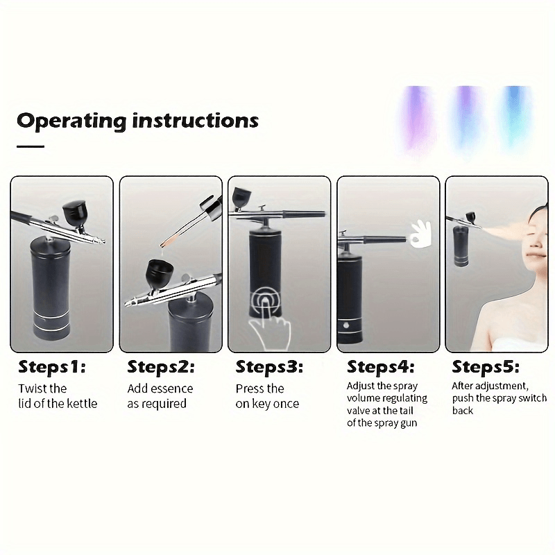 Wireless Airbrush Kit with Compressor