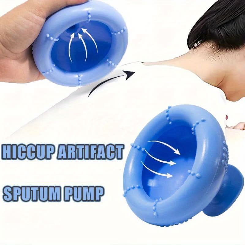 Back Percussion Massager for Cough & Hiccup Relief – Handheld Expectorant
