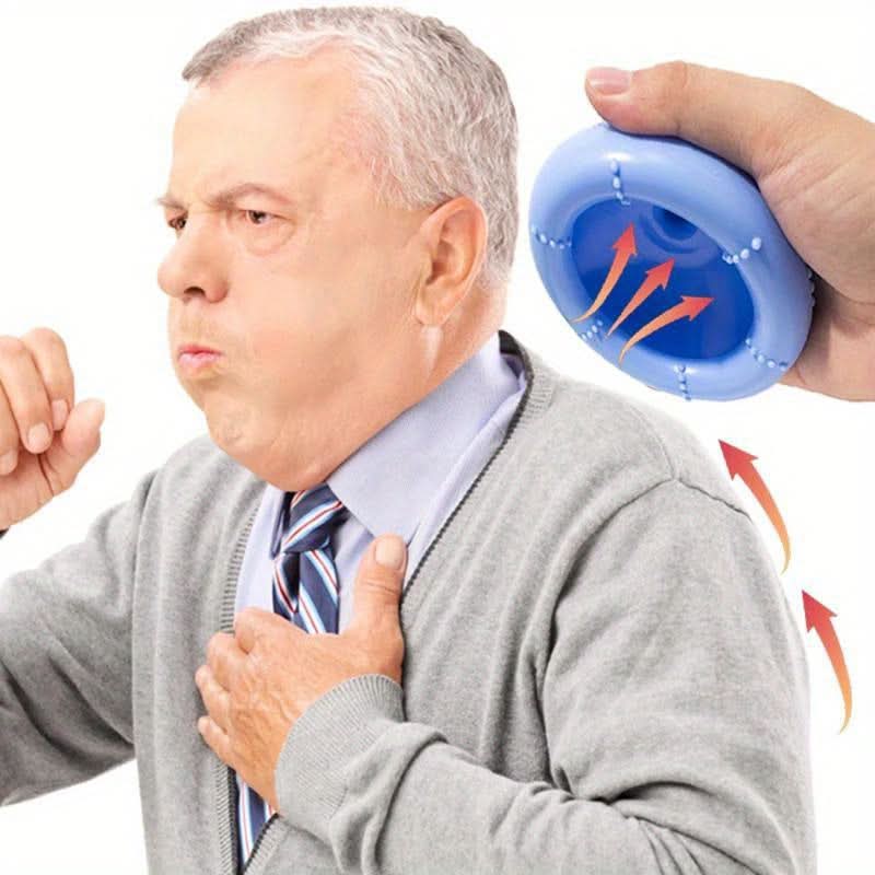 Back Percussion Massager for Cough & Hiccup Relief – Handheld Expectorant