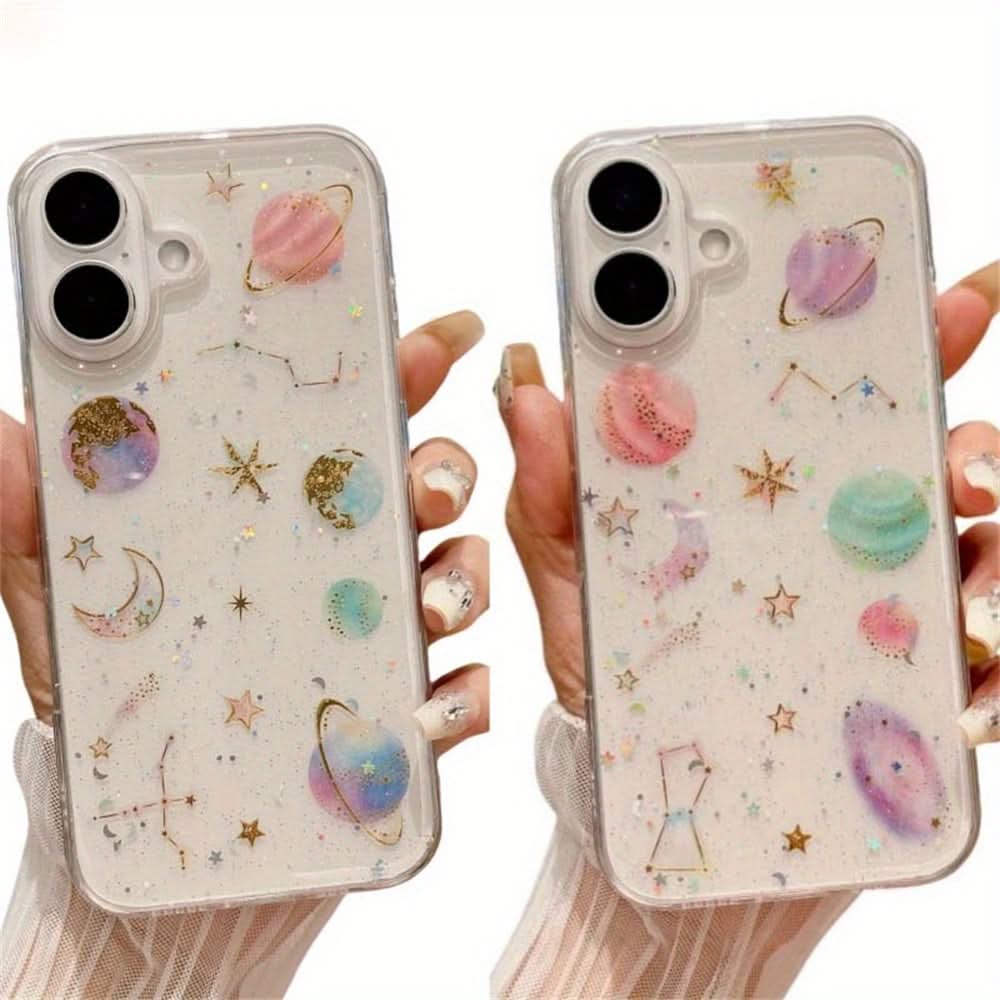 Stylish Planet iPhone 16 Case Bundle Cover