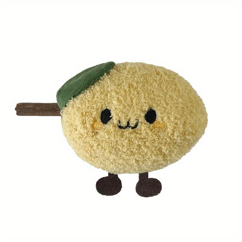 Natural Sisal Cat Teething Toys – Fruit-Shape