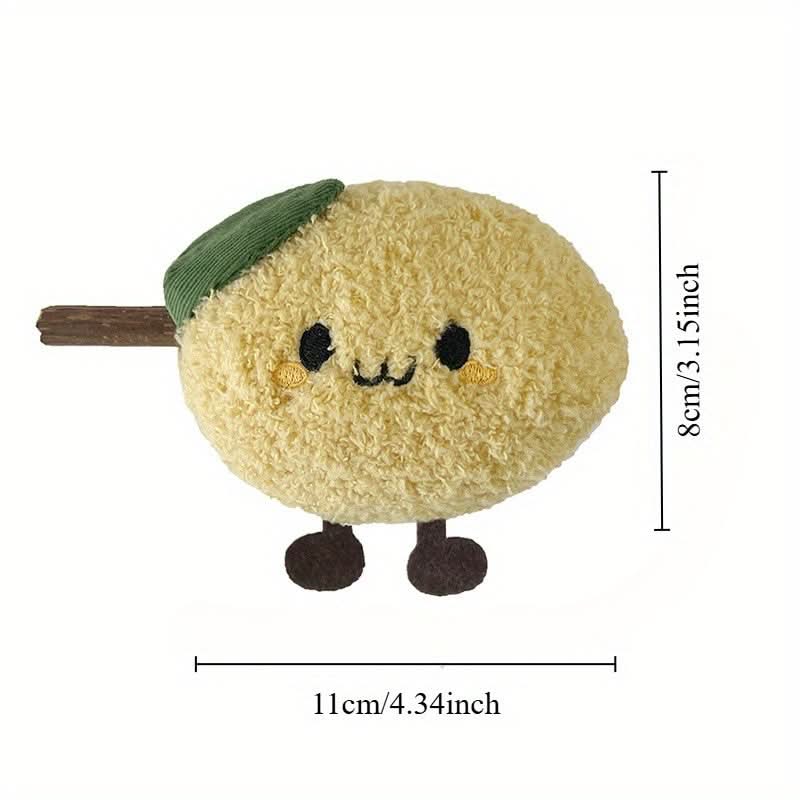 Natural Sisal Cat Teething Toys – Fruit-Shape