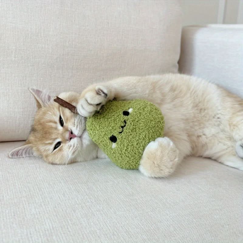 Natural Sisal Cat Teething Toys – Fruit-Shape